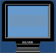 image of the Mackey Award badge which is designed in the image of an animated computer monitor.