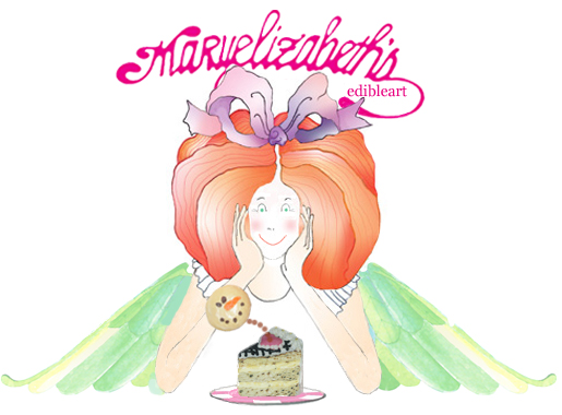 This is an image of the maryelizabeth's edibleart fairy that introduces the web site.
