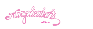 Maryelizabeth's edibleart logo back to home