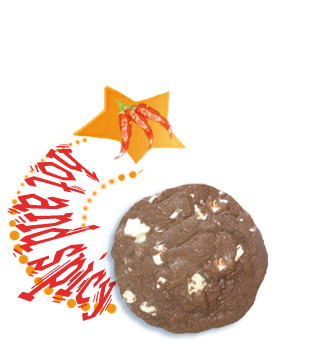 Click on the cookie to see a picture of a mole cookie fan.