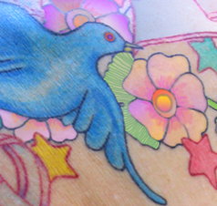 This is a detail of flash for tattoo.